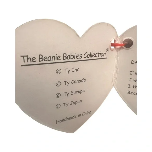 Ty Beanie Baby Patriot - MWMT (Reversed Version) Blue tail, Flag on left foot - Picture 6 of 7